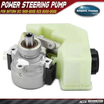 Power Steering Pump for Saturn SC1 1995-2002 SC2 2000-2002 SL1 1995-2002 SW1 SW2 - Image 1 of 4