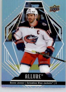 2022-23 Upper Deck Allure #34 Boone Jenner Columbus Blue Jackets