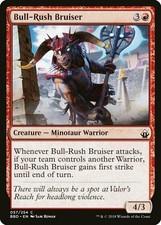 4x Bull-Rush Bruiser - Battlebond Common Red Creature MTG NM EDH Magic - MTG_Dom