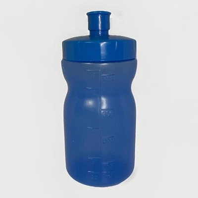 Garrafa de água Rubbermaid Squeeze Top esportiva azul 14 oz durável criança pequena - Imagem 1 de 4