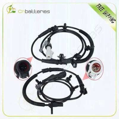 Par de sensores de rueda ABS delanteros izquierdo y derecho para Lincoln MKX 2007 2008-2012 Foto 1 de 4