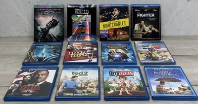 Lot Of 12 Blu-ray Discs Ted 2 , Selma , The Fighter , Rock N Rolla , And More .. Foto 1 de 4