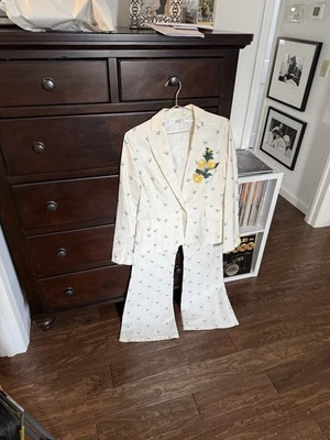 Leon Max ограниченного тиража блейзер и брюки костюм женщин новый  - Изображение 1 из 4