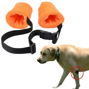 Dog Elbow Protector Fleece Elbow Sleeves with Cotton Pad for Dogs Prevent Inj... - Picture 1 of 5