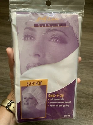 Betty Dain Snooz-A-Cap Estilo #435 - Blanco - EE. UU. Foto 1 de 4