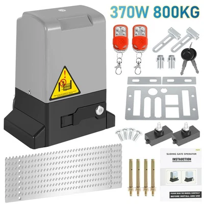 Elektrisch Schiebetorantrieb Toröffner IP44 Gris 370/550/750W Motor Torantrieb - Bild 1 von 4
