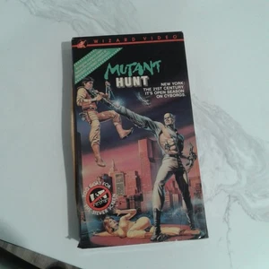MUTANT HUNT VHS WIZARD VIDEO - Picture 1 of 4