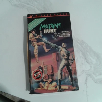 MUTANT HUNT VHS WIZARD VIDEO - Image 1 of 4