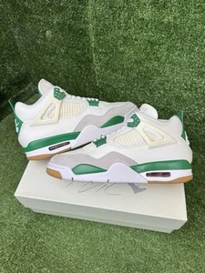 Size 9.5 - Jordan 4 Retro SP x Nike SB Mid Pine Green - Picture 1 of 12