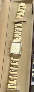 Vintage Jules Jurgensen 7503 Diamond Quartz Ladies Watch - Picture 1 of 15