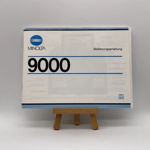 Minolta 9000 Manual German Instructions for Use - Picture 1 of 1