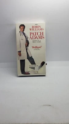Patch Adams (1998 VHS) New - Image 1 of 3