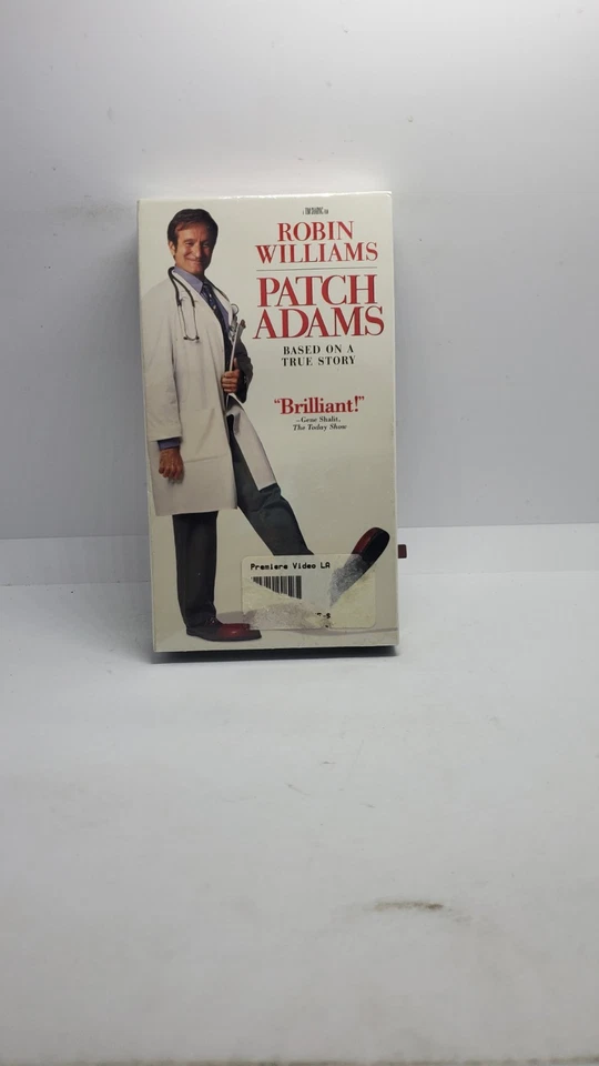 Patch Adams (1998 VHS) New - Image 1 of 3