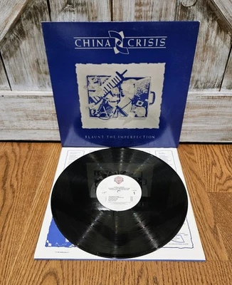 China Crisis "Flaunt the Imperfection" 1985 Vinyl Album! Foto 1 de 4