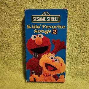Kids' Favorite Songs 2 Sesame Street (VHS, 2001) Sony Music Distribution PBS - Imagen 1 de 3