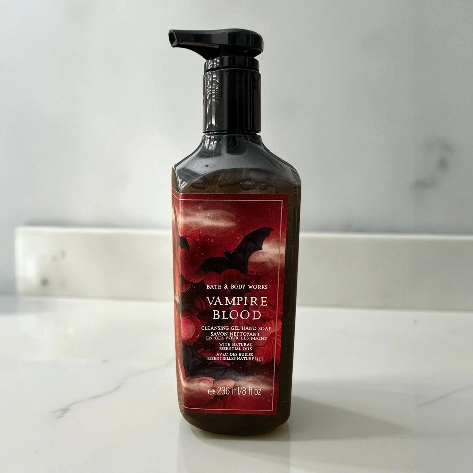 Bath & Body Works - Vampire Blood Cleansing Gel Hand Soap - 8 oz - Free ship - Image 1 of 1