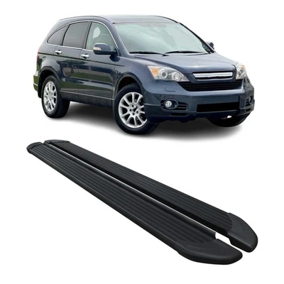 Running Boards Side Step Nerf Bars for Honda CR-V 2007-2011 Black 2Pcs - Image 1 of 4