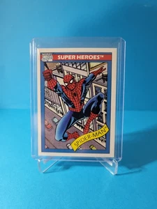 1990 Impel Marvel Universe #29 Spider-Man Super-Heroes  - Picture 1 of 3