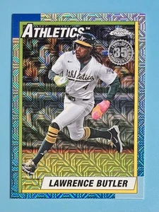 Lawrence Butler 2025 Topps Chrome 35th Anniversary Mojo Refractor #T90C-106 - Picture 1 of 2