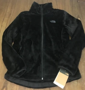 NUOVE ETICHETTE The North Face Giacca Pile Donna Osito PICCOLO Colore NERO Zip SM - Foto 1 di 6