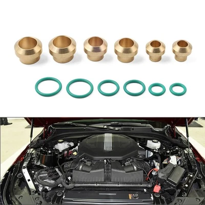 Anschlusssatz für A/C-Adapter mit männlichem Einsatz und Bördelstecker - Image 1 of 4