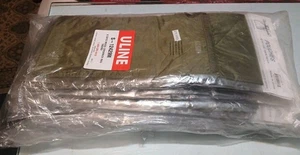 Wine Bag in Moss Green 6.5 x 15" NEW 10 Packs of Ten 100 Total W/OFFERS - Picture 1 of 16