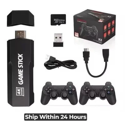 GAMESTICK X2 (128GB) RETRO GAMES CONSOLE SMART TV BOX SUPER X ARCADE PRO 41000+