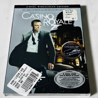 Casino Royale - DVD - New / Sealed - James Bond 007 - 2-Disc Slipcover - Craig Foto 1 de 4