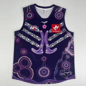 Fremantle Dockers 2021 Indigenous AFL On Field Sekem Guernsey Mens Size XL - Foto 1 di 12