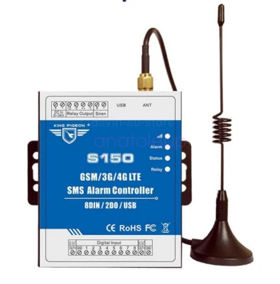 4G S150 Alarm Controller Door Gate Remote Control Equipment SMS GSM Relay Switch - Image 1 of 4