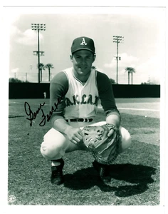 Gene Tenace SIGNED photo Oakland Athletics catcher who was 1972 World Series MVP - Picture 1 of 3