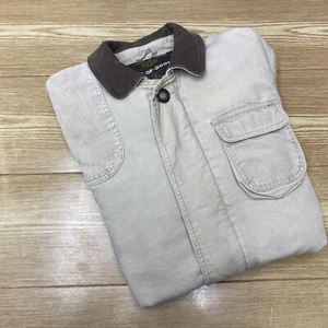Mens Jean Trucker Jacket Insulated Denim Coat Gap Vintage Size Small Utility - Picture 1 of 24