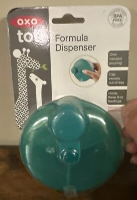 Dispensador OXO Tot Formula - verde azulado Foto 1 de 2