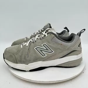 New Balance 608 Hombres Talla 10.5 4E MX608UG5 Gris Gamuza Plateado Blanco Zapatos de Entrenamiento - Imagen 1 de 11