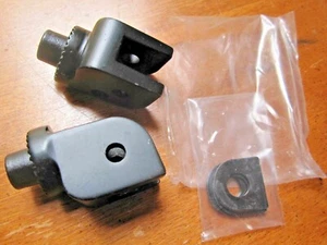 Ducati Scrambler Splinal Peg Adapter Kuryakyn 8870 in Satin Black NEW - Picture 1 of 3
