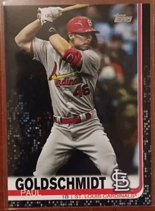 Paul Goldschmidt 2019 Topps Update Black 40/67 - Picture 1 of 2