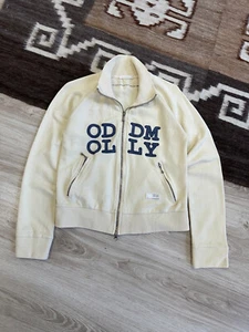 Odd Molly Full Zip Women's Big Logo Cotton Sweatshirt Size 2 / M - Picture 1 of 3