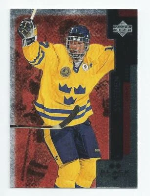 Daniel Sedin 1997-98 Black Diamond Double Diamond Parallel Card #114 - Image 1 of 2