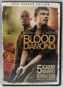 Blood Diamond DVD Fullscreen Leonardo DiCaprio Jennifer Connelly 2006 - Picture 1 of 3