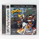 Crash Bandicoot 3 Warped (Sony PlayStation 1, 1998) PS1 CIB Edición Coleccionista
