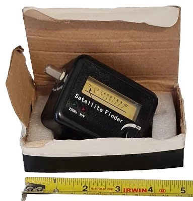 Satellite Finder Freq:950-215MHz Power:13-18V DC W-4902 Analogue Analog - Image 1 of 4