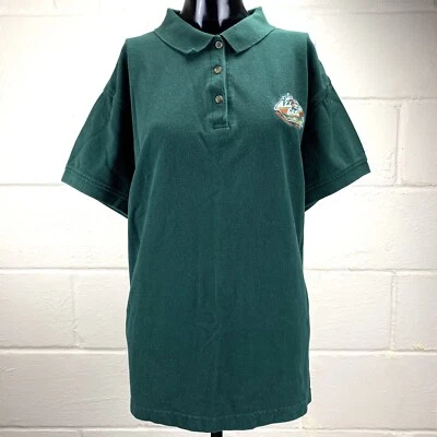 Camisa Polo Antigua Mujer 2004 Minnesota NHL All Star Game Algodón Verde Talla XL Foto 1 de 4