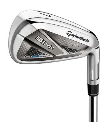 NEW! TaylorMade SIM2 Max 5-AW Iron Set KBS Max MT 85-R Steel Regular - Image 1 of 4