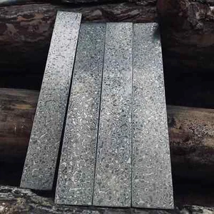 Barra de palanquilla de acero Damasco para hacer en blanco cuchillo hoja hágalo usted mismo material VG10 sándwich He - Imagen 1 de 3