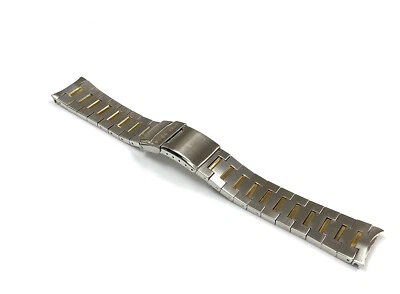 Victorinox Swiss Army Two Tone Stainless Steel/Gold 21mm Watch Bracelet Band - Image 1 of 4