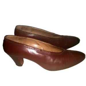 SHOE BIZ Classic Heels, Sandalwood-brown. Size 6 - Picture 1 of 9