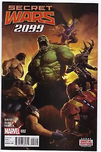 Secret Wars 2099 # 2 cubierta regular casi nueva Marvel - Imagen 1 de 1