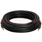3.5mm Male to Male Cable 3ft 6ft 12ft 25ft 50ft 100ft Lot Stereo Audio Aux 1/8''