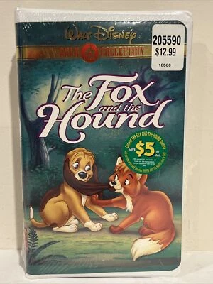 The Fox and the Hound (VHS, 2000, Disney Gold Collection) , Brand New, Sealed - Image 1 of 4