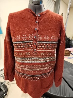 Suéter de lana vintage Woolrich para mujer X-Large  Foto 1 de 4